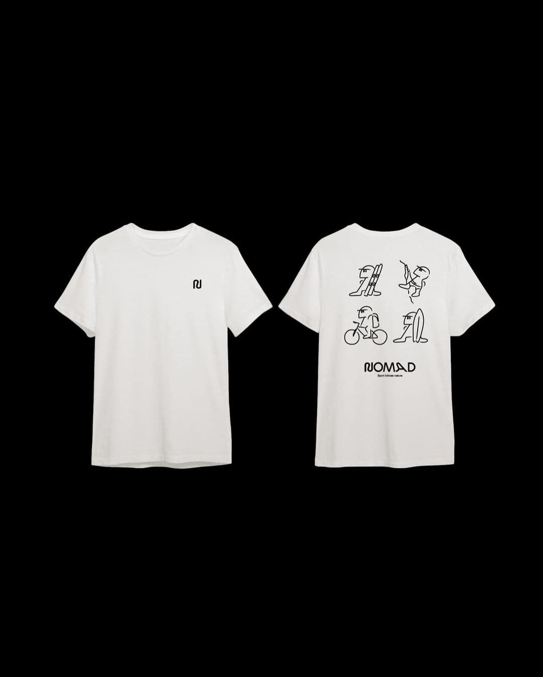 Camiseta NOMAD mostaza