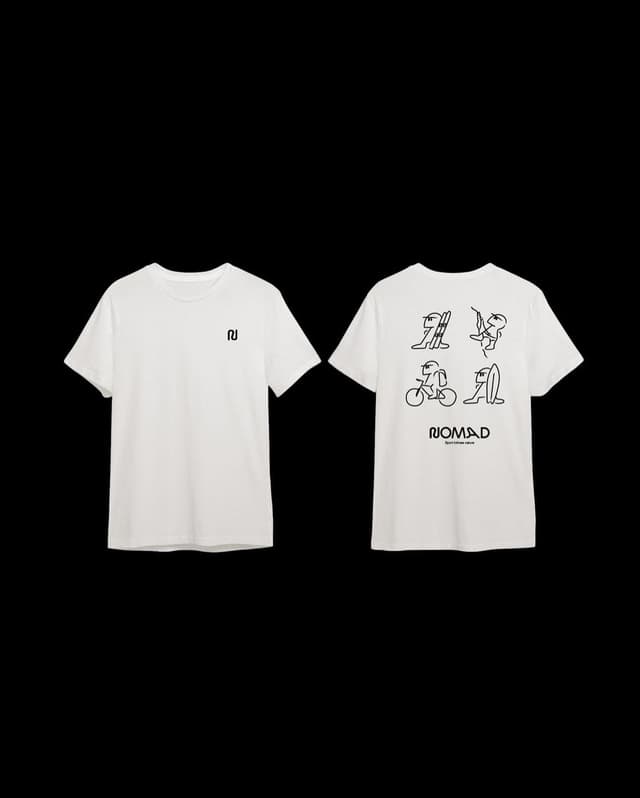 Camiseta NOMAD mostaza